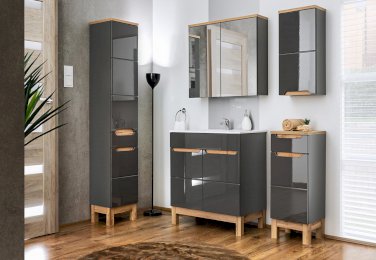 MEBLE ŁAZIENKOWE BALI GREY