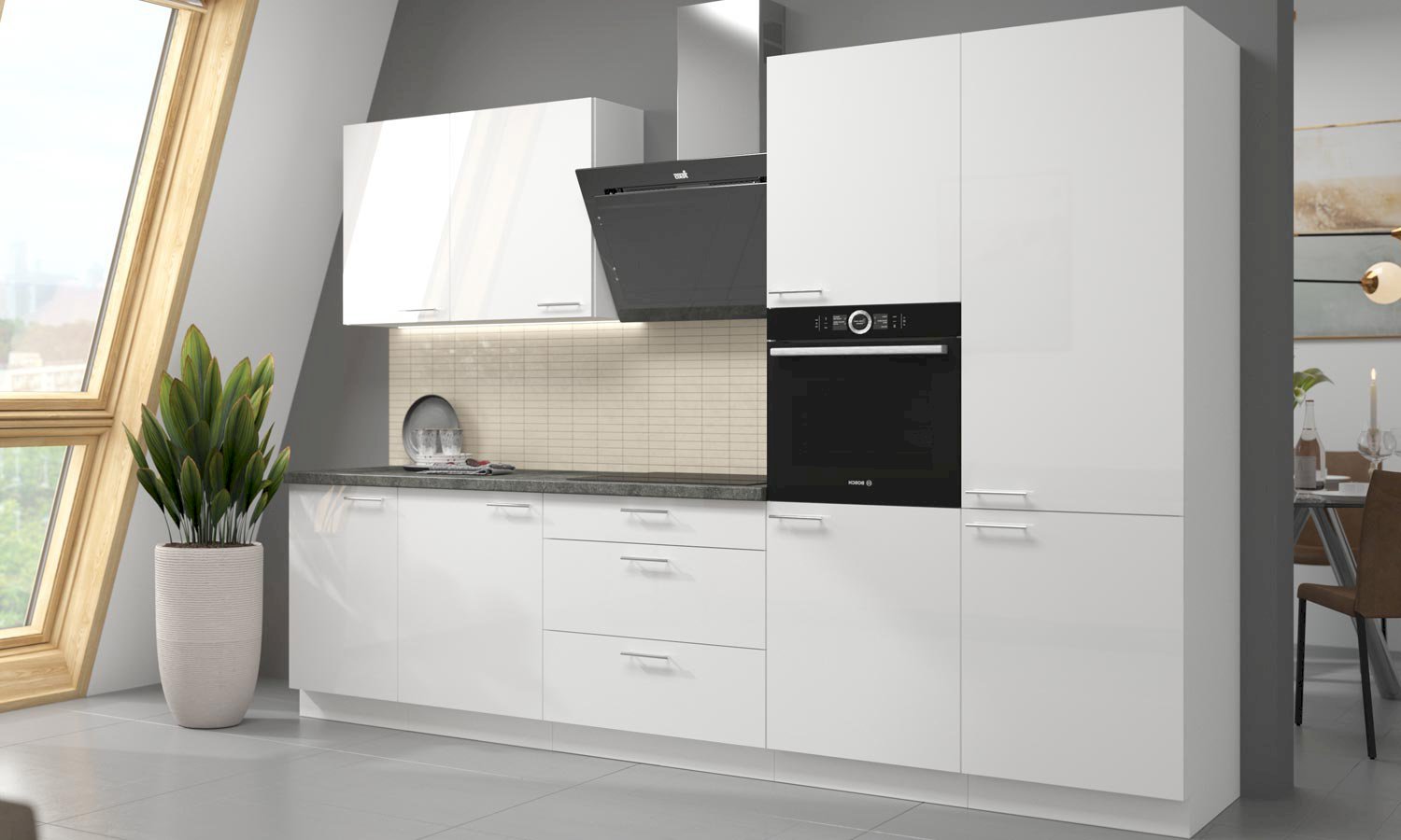 KITCHEN FURNITURE LARA WHITE