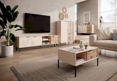 MEBLE DO SALONY RAVE BEŻ