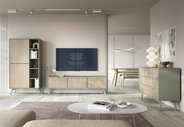 MEBLE POKOJOWE FOREST EUKALIPTUS + JODEŁKA SCANDI