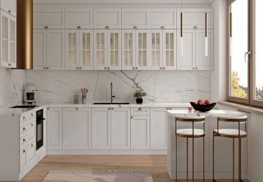 MEBLE DO KUCHNI LINEA WHITE