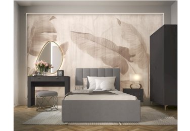 MEBLE DO SYPIALNI MOSSA (CZARNE)