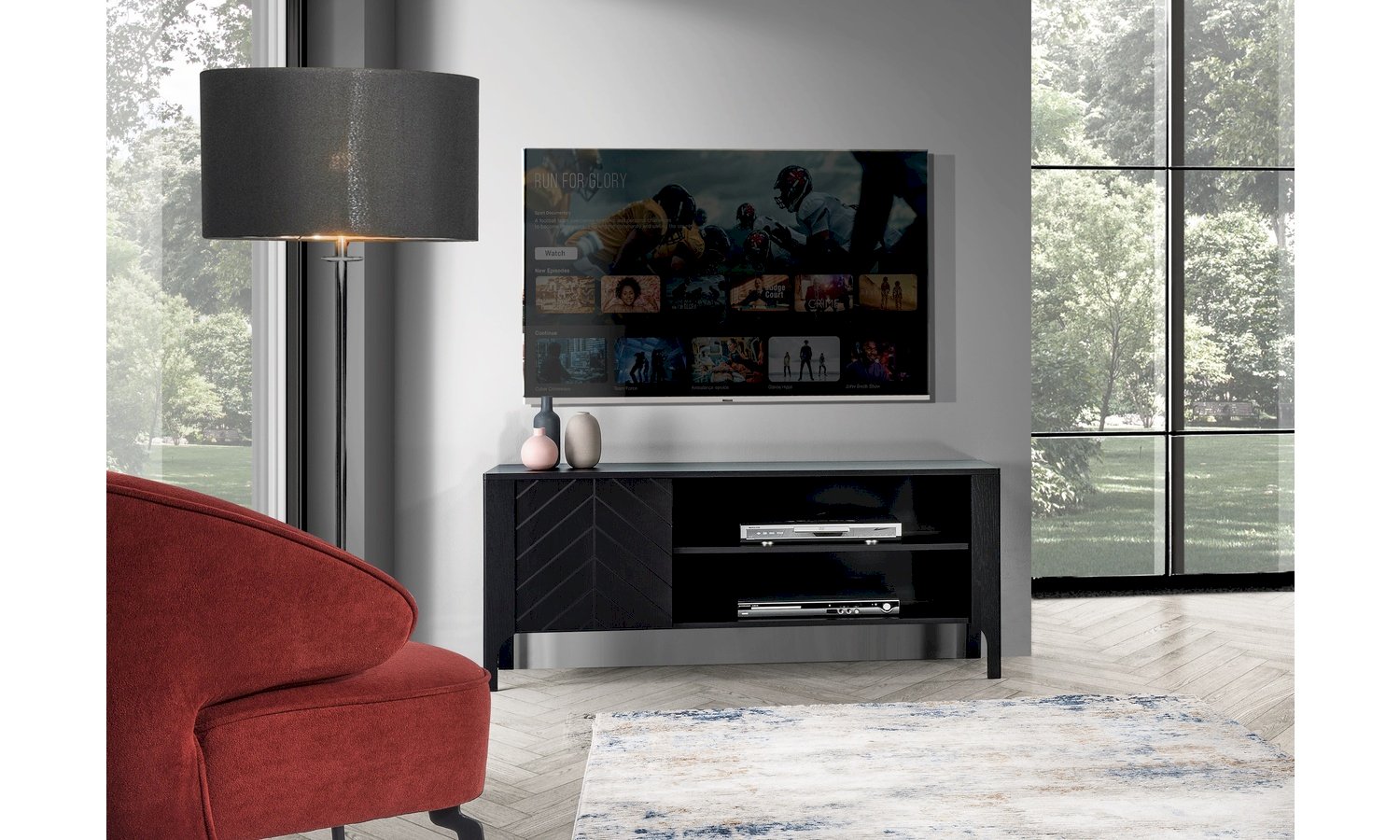 Kolekcja mebli Malumi (czarny)