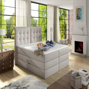 Łóżko kontynentalne Fendy 160x200