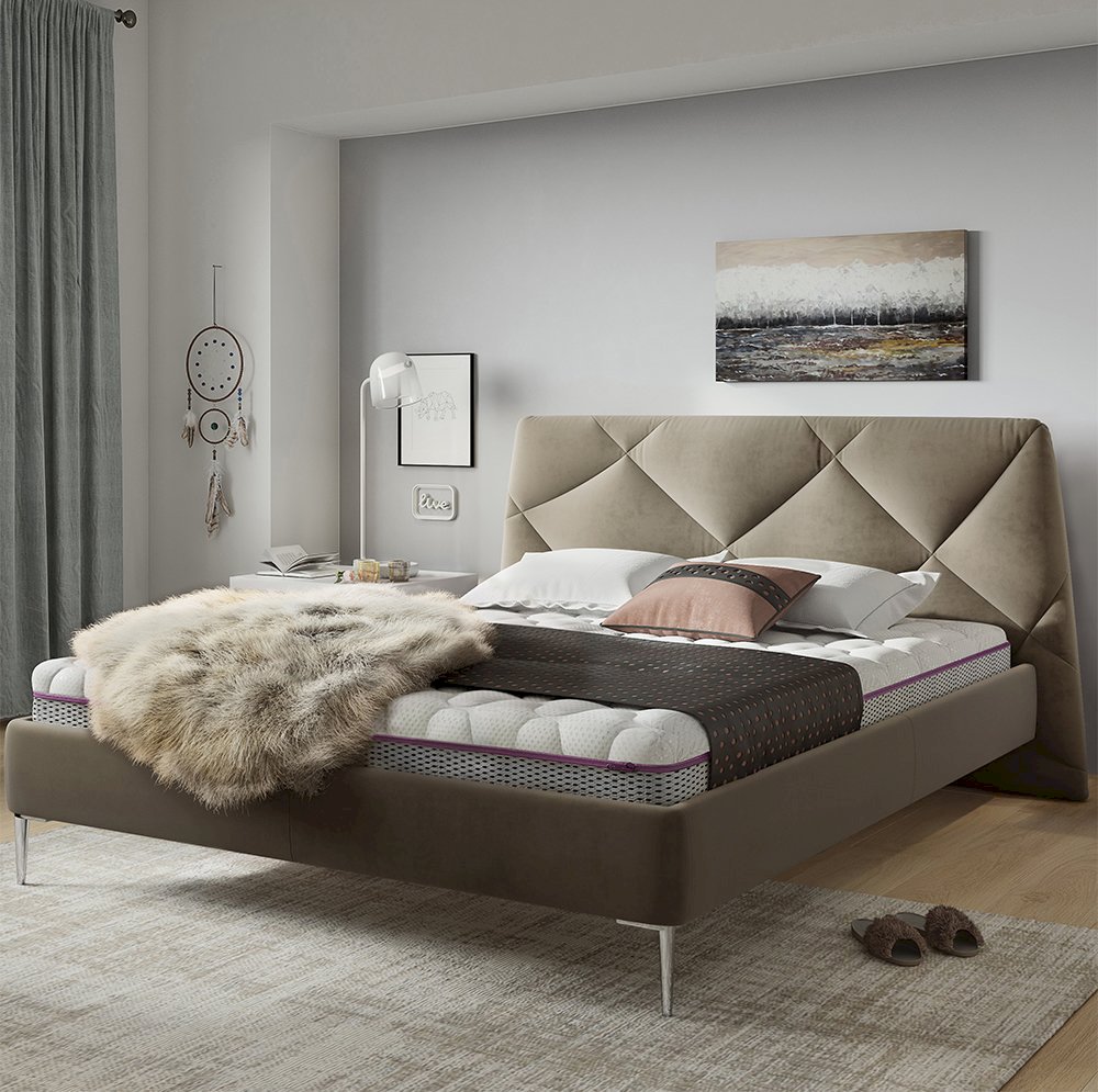 Łóżko tapicerowane Davos 80x200