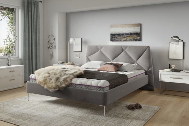 Łóżko tapicerowane Davos 80x200