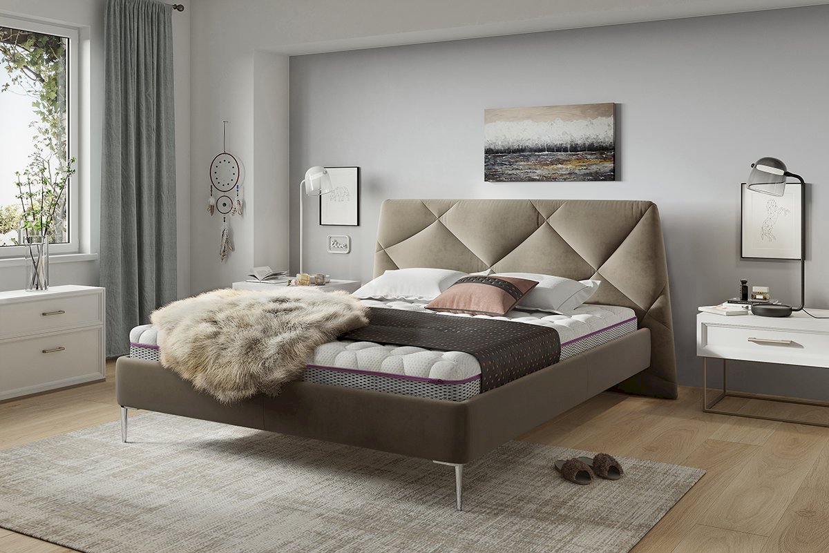 Łóżko tapicerowane Davos 80x200