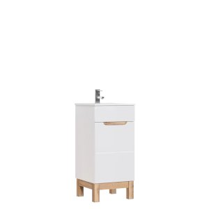 Szafka z umywalkę Bali 40 cm White 823