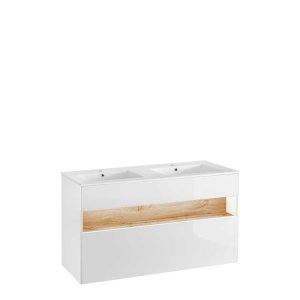 Szafka z umywalką Bahama White 854