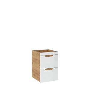 Biała szafka pod umywalkę 40 cm Aruba 823