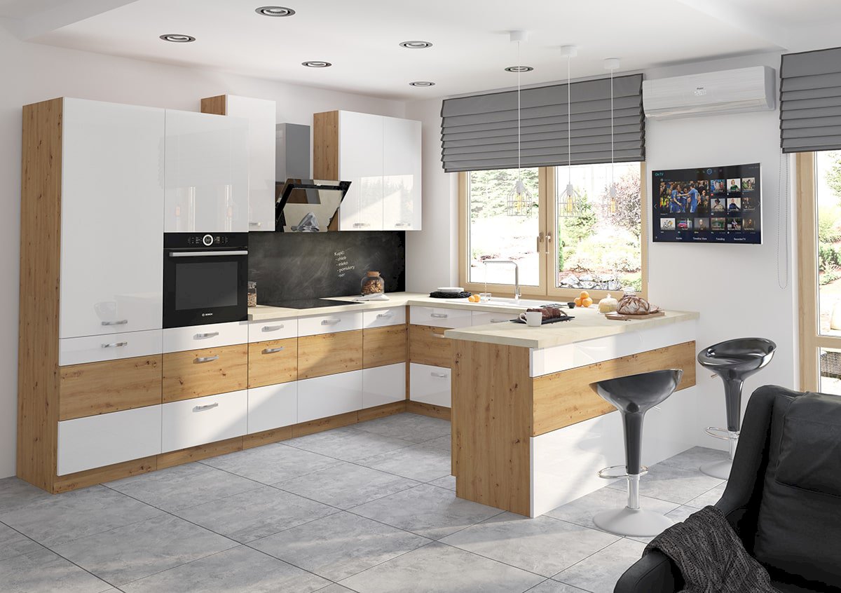 Szafka kuchenna Artisan 60 D 1F BB WH