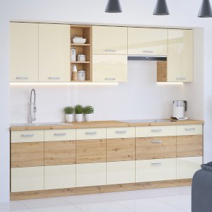 Meble kuchenne Artisan Połysk zestaw 260/72