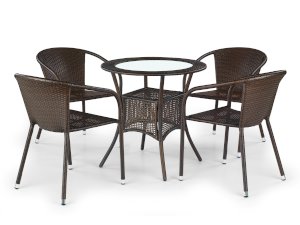 MIDAS stół ciemny brąz