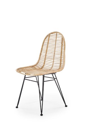 K337 krzesło rattan naturalny