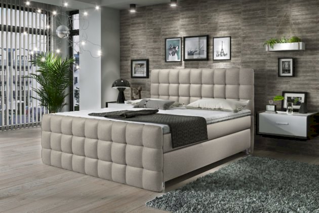 Łóżko kontynentalne Imperia 160x200 Hard Top