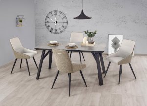 HALIFAX stół jasny beton