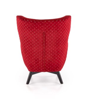 MARVEL fotel wypoczynkowy bordowy / czarny