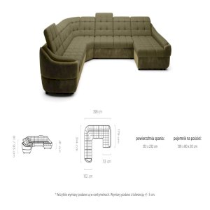 PROMOCJA Narożnik Infinity XL-FP R2