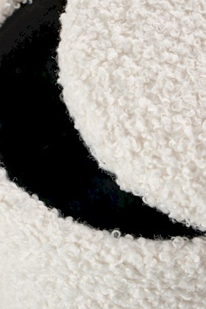 CANCUN zestaw 2 puf, kremowy / naturalny (1p=1kpl)