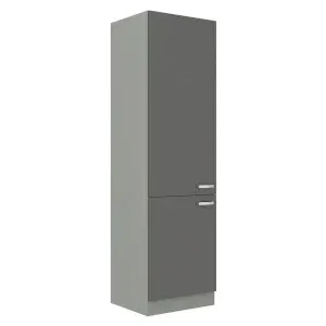 Szafka kuchenna Grey 60 LO-210 2F Zabudowa Lodówki