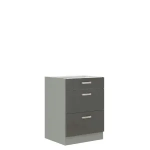 Szafka kuchenna Grey 60 D 3S BB