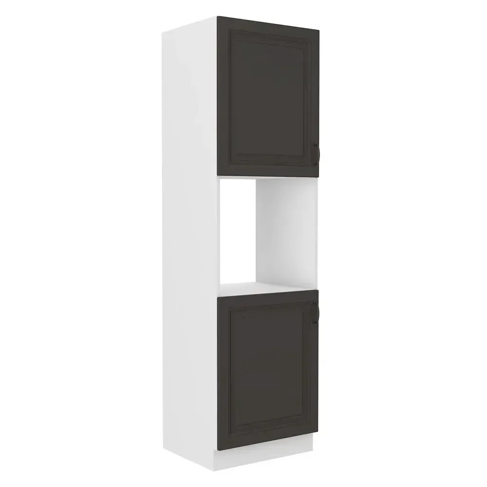 Szafka kuchenna Stilo 60 DP-210 2F GR/WH