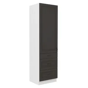 Szafka kuchenna Stilo 60 DKS-210 3S 1F GR/WH