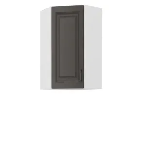 Szafka kuchenna Stilo 58X58 GN-90 1F GR/WH