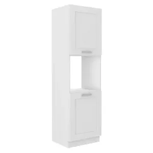 Szafka kuchenna Luna 60 DP-210 2F WH/WH