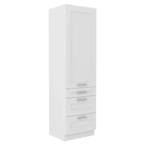 Szafka kuchenna Luna 60 DKS-210 3S 1F WH/WH
