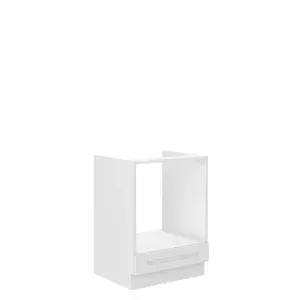 Szafka kuchenna Luna 60 D GAZ BB WH/WH