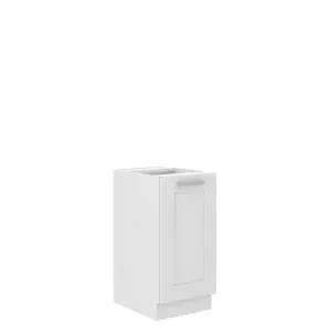 Szafka kuchenna Luna 40 D 1F BB WH/WH