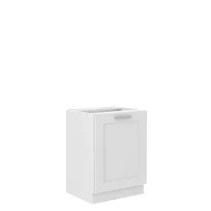 Szafka kuchenna Luna 60 D 1F BB WH/WH