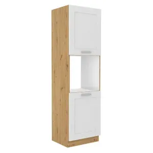 Szafka kuchenna Luna 60 DP-210 2F AR/WH