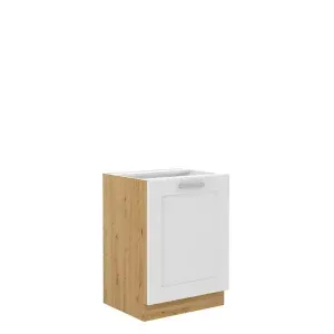 Szafka kuchenna Luna 60 D 1F BB AR/WH