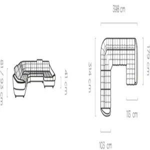 Narożnik Infinity XL R3