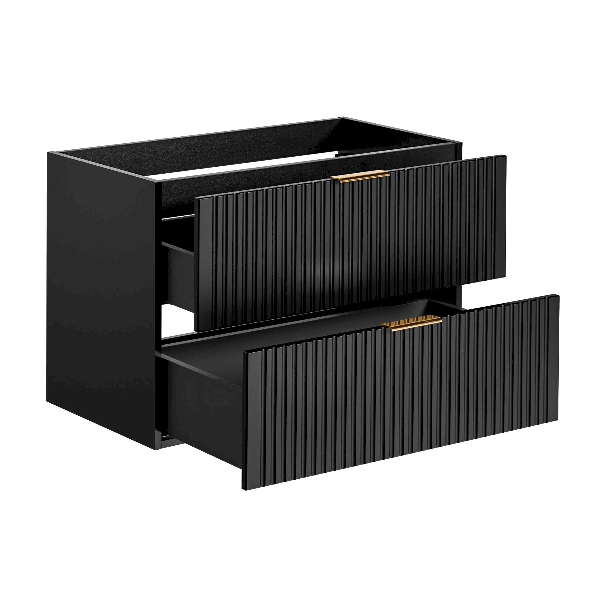 Szafka pod umywalkę ADEL BLACK 82-80-B-2S