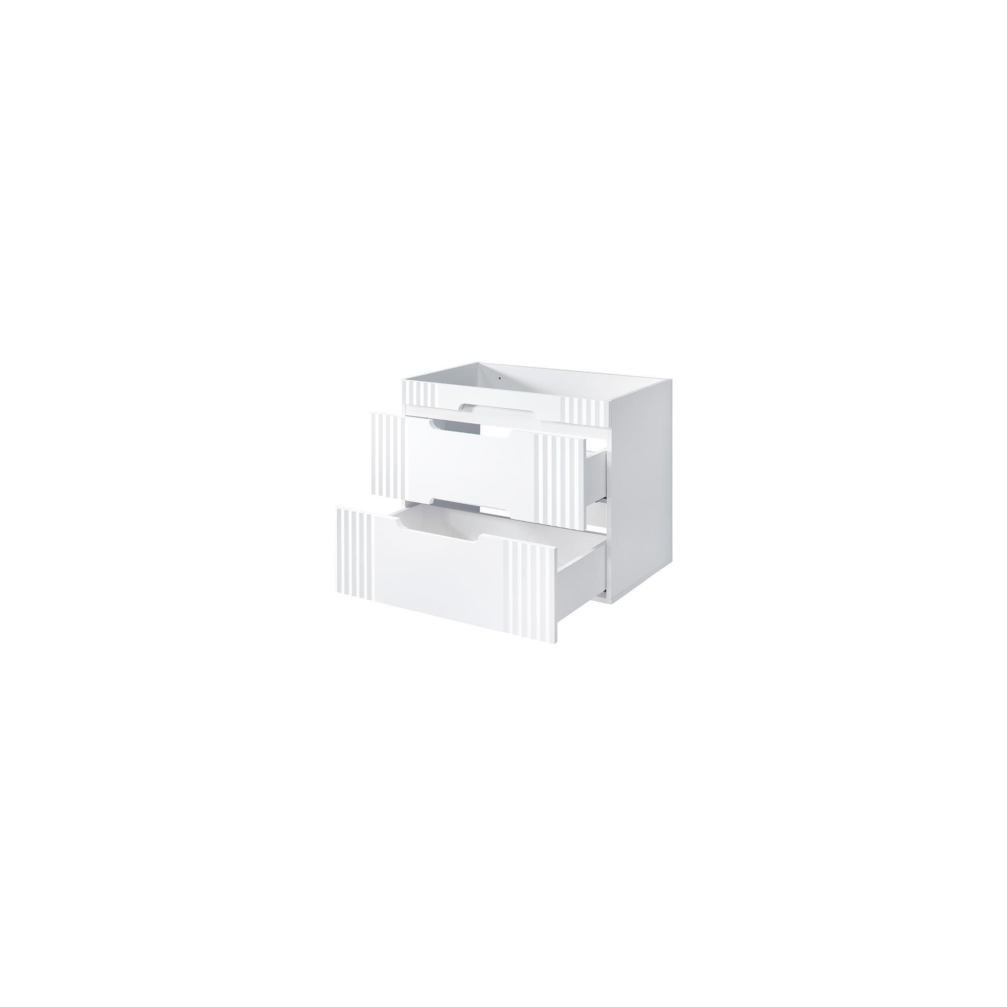 Szafka pod umywalkę FIJI WHITE 82-80-D-2S