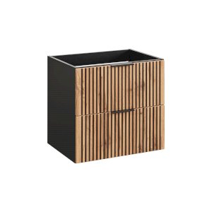 Szafka pod umywalkę XILO BLACK WOTAN 82-60- D-2S
