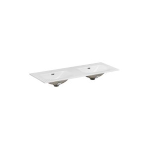 SKY120D-8099 umywalka meblowa podwójna misa