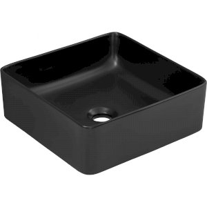 UMYWALKA E-6276 DP SLIM MATT BLACK 37cm-double packing