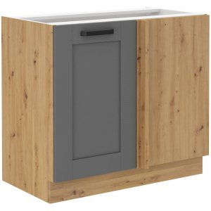 Szafka kuchenna Luna 105 ND 1F BB L/P DUSTGR/AR
