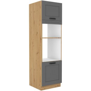 Szafka kuchenna Luna 60 DPM-210 2F DUSTGR/AR