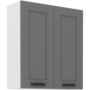Szafka kuchenna Luna 80 G-90 2F DUSTGR/WH
