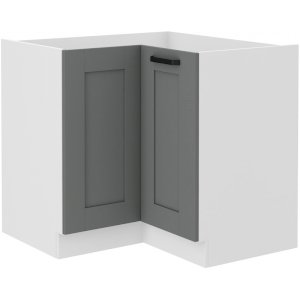 Szafka kuchenna Luna 89X89 DN 1F BB DUSTGR/WH