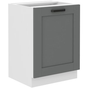 Szafka kuchenna Luna 60 D 1F BB DUSTGR/WH