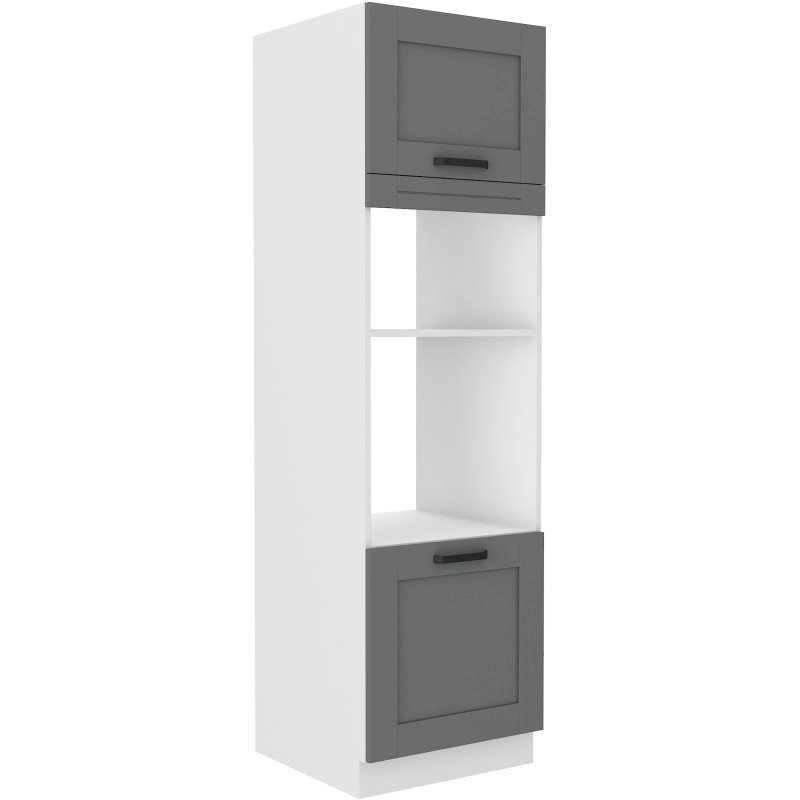 Szafka kuchenna Luna 60 DPM-210 2F DUSTGR/WH