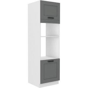 Szafka kuchenna Luna 60 DPM-210 2F DUSTGR/WH