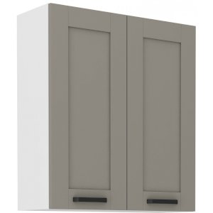 Szafka kuchenna Luna 80 G-90 2F CLAYGR/WH