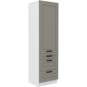 Szafka kuchenna Luna 60 DKS-210 3S 1F CLAYGR/WH